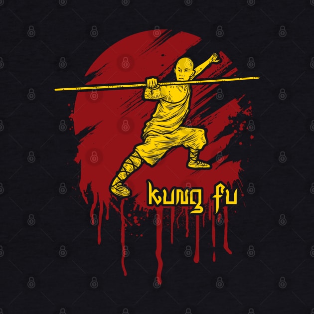 Kung Fu Bo Staff Martial Arts by RadStar